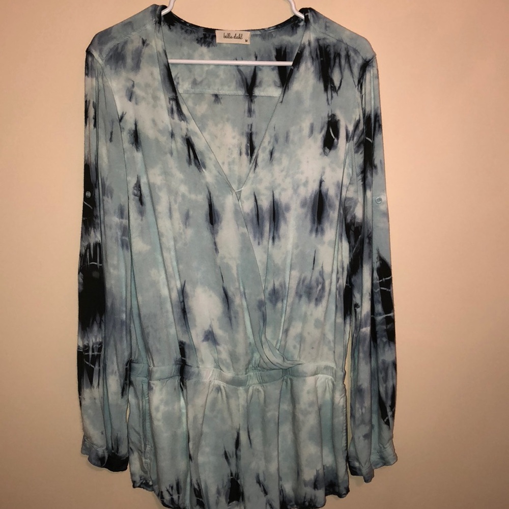 Long Sleeve Bella Dahl Tie Dye Romper